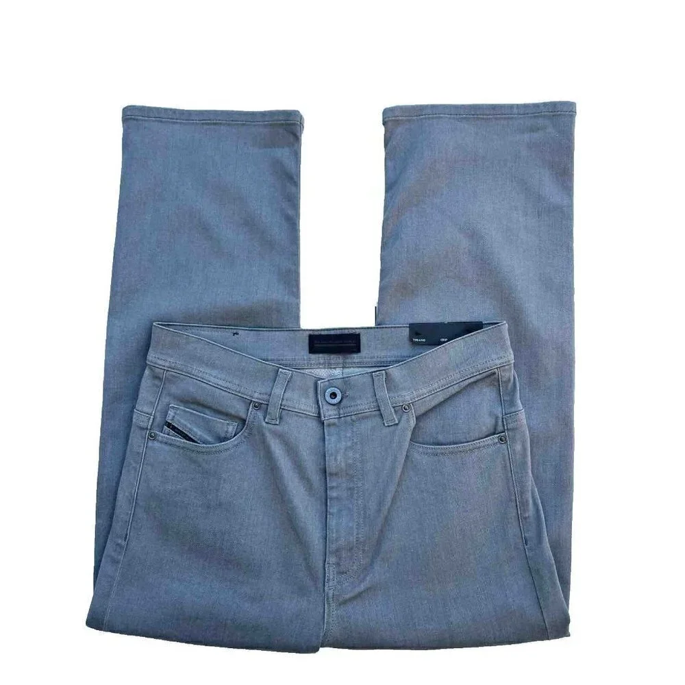 DIESEL Black Gold Women's Gray Type-1740 5 Pockets Crop Jeans Size 26 - Picture 5 of 15